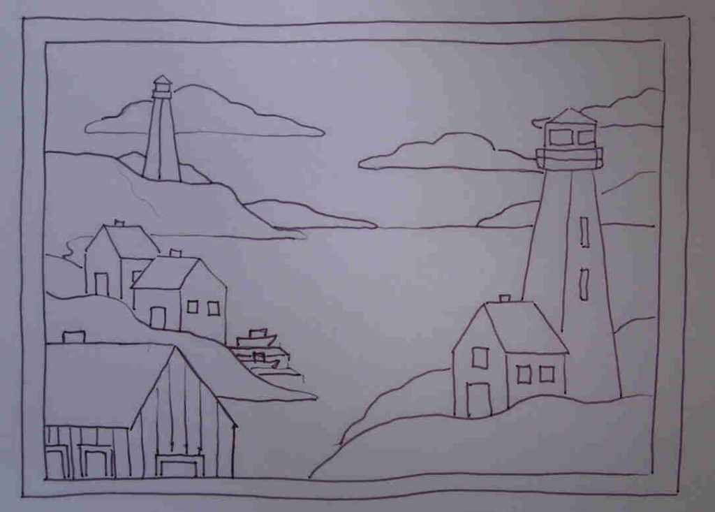 Twin Lighthouses