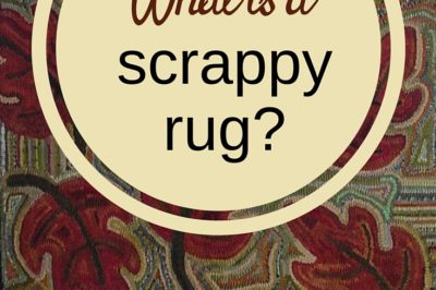 What is a scrappy rug?