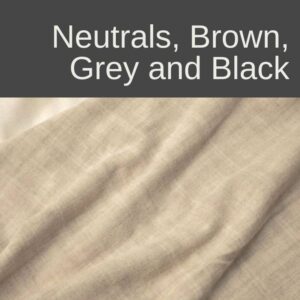 Neutrals, Browns, Blacks